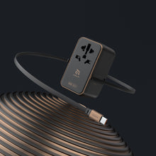 將圖片載入圖庫檢視器 T100L 100W 八合一旅行萬用伸縮線電源供應器 搭配 M100+ USB3.1 Gen2 充電傳輸線