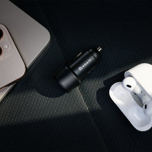 將圖片載入圖庫檢視器 C40 40W車用雙C孔電源供應器 搭配 MS100 USB-C 對USB-C 60W 磁吸充電線