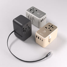 將圖片載入圖庫檢視器 【精選配件】T35L 35W 多合一伸縮線旅用充電器 搭配 VIONTA Q 輕巧款自帶線行動電源