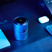 將圖片載入圖庫檢視器 Mag Tube Qi2 圓柱體智慧型三合一旅行磁吸無線充電座 灰 搭配 OMNIA P3 USB-C 33W迷你快充電源供應器