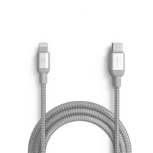 將圖片載入圖庫檢視器 GRAVITY C5 - 超薄型磁吸行動電源+PeAk II USB-C to Lightning Cable 金屬編織傳輸線