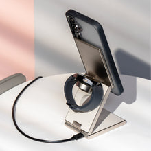 將圖片載入圖庫檢視器 Mag Z 折疊式三合一旅行磁吸無線充電座 搭配 GRAVITY Pro 100W 極速快充行動電源