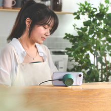 將圖片載入圖庫檢視器 MUCAPSO M1 口袋型無線充電喇叭 搭配 VIONTA E10 固態式自帶線磁吸行動電源