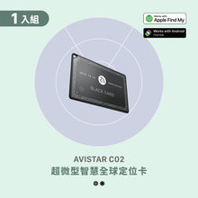 將圖片載入圖庫檢視器 AVISTAR C02 雙模版 超微型智慧全球定位卡(卡片款)