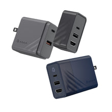 將圖片載入圖庫檢視器 GaN Hub 65W 氮化鎵影像傳輸電源供應器 搭配 Mac 360 鋁合金旋轉折疊式支架