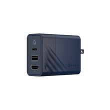 將圖片載入圖庫檢視器 GaN Hub 65W 氮化鎵影像傳輸電源供應器 搭配 Mac 360 鋁合金旋轉折疊式支架