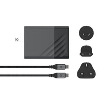 將圖片載入圖庫檢視器 GaN Hub 65W 氮化鎵影像傳輸電源供應器 搭配 Mac 360 鋁合金旋轉折疊式支架