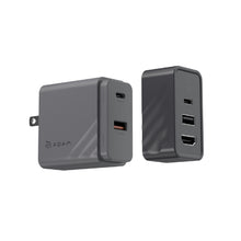 將圖片載入圖庫檢視器 GaN Hub 65W 氮化鎵影像傳輸電源供應器 搭配 Mac 360 鋁合金旋轉折疊式支架