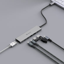 將圖片載入圖庫檢視器 Hub DE06 USB-C 6合一多功能集線器