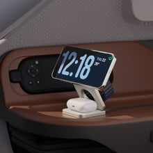 將圖片載入圖庫檢視器 Mag 3 Pro Qi2 15W磁吸三用無線充電座 搭配 OMNIA P3 USB-C 33W迷你快充電源供應器