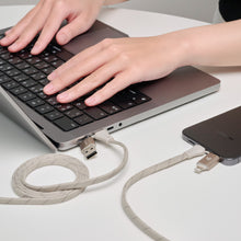 將圖片載入圖庫檢視器 PeAk MF401 四合一60W磁吸充電扁線