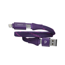 將圖片載入圖庫檢視器 PeAk MF401 四合一60W磁吸充電扁線