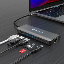 將圖片載入圖庫檢視器 Hub A01 USB-C 六合一100W多功能集線器