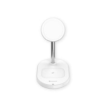 將圖片載入圖庫檢視器 OMNIA M2+ 蘋果認證 2+1 磁吸無線充電座 搭配 OMNIA A1+ Apple Watch 快充版磁吸無線充電器