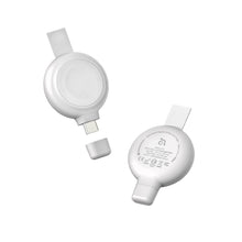 將圖片載入圖庫檢視器 OMNIA A1+ Apple Watch 快充版磁吸無線充電器+OMNIA C1+ 車用雙孔極速電源供應器