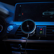 將圖片載入圖庫檢視器 OMNIA CX2 - 質感金屬炫光藍車用磁吸充電器 + PeAk II USB-C to Lightning Cable C120B 金屬編織傳輸線(120cm)