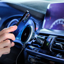 將圖片載入圖庫檢視器 OMNIA CX2 - 質感金屬炫光藍車用磁吸充電器