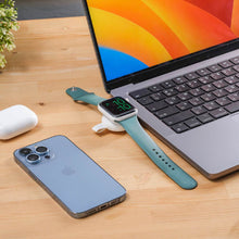 將圖片載入圖庫檢視器 OMNIA A1+ Apple Watch 快充版磁吸無線充電器+OMNIA T3 六合一充電器 附萬國轉接頭