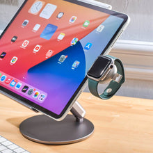 將圖片載入圖庫檢視器 OMNIA A1+ Apple Watch 快充版磁吸無線充電器+OMNIA C1+ 車用雙孔極速電源供應器