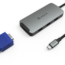 將圖片載入圖庫檢視器 Hub A08 USB-C 八合一多功能轉接器