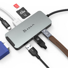 將圖片載入圖庫檢視器 Hub A08 USB-C 八合一多功能轉接器