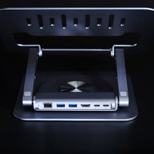 將圖片載入圖庫檢視器 Hub Stand Pro USB-C 六合一筆記型電腦旋轉支架集線器