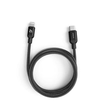 將圖片載入圖庫檢視器 OMNIA CX2 - 質感金屬炫光藍車用磁吸充電器 + PeAk II USB-C to Lightning Cable C120B 金屬編織傳輸線(120cm)