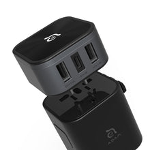 將圖片載入圖庫檢視器 OMNIA A1+ Apple Watch 快充版磁吸無線充電器+OMNIA T3 六合一充電器 附萬國轉接頭