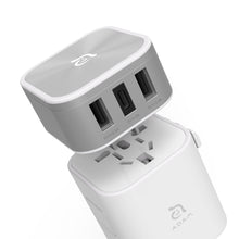 將圖片載入圖庫檢視器 OMNIA A1+ Apple Watch 快充版磁吸無線充電器+OMNIA T3 六合一充電器 附萬國轉接頭