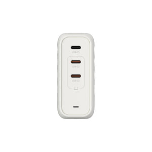 OMNIA Pro 140 140W  3孔旅行萬用急速電源供應器＋CASA S200 USB-C 對 USB-C 60W 編織充電線 (200CM)