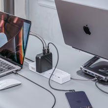 將圖片載入圖庫檢視器 【iPhone 18 必備組合】OMNIA Pro 140 140W 3孔旅行萬用急速充電器
