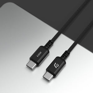 CASA S120/S200 USB-C 對 USB-C 60W 編織充電線 (120CM/200CM)