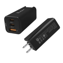 將圖片載入圖庫檢視器 OMNIA X6i - PD / QC 66W 三孔迷你快充器 + CASA P200 USB-C 對 USB-C 240W 編織充電線 (200CM)
