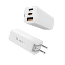 將圖片載入圖庫檢視器 OMNIA X6i - PD / QC 66W 三孔迷你快充器 + CASA P200 USB-C 對 USB-C 240W 編織充電線 (200CM)
