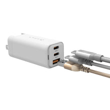 將圖片載入圖庫檢視器 OMNIA X6i - PD / QC 66W 三孔迷你快充器 + CASA P200 USB-C 對 USB-C 240W 編織充電線 (200CM)
