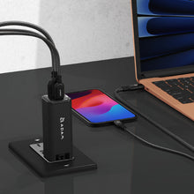 將圖片載入圖庫檢視器 OMNIA X6i - PD / QC 66W 三孔迷你快充器 + CASA P200 USB-C 對 USB-C 240W 編織充電線 (200CM)
