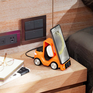 【新品上市】MODEL A 智慧無線充電車 搭配 GRAVITY C5 超薄型磁吸行動電源
