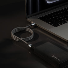 將圖片載入圖庫檢視器 CASA MP100 USB-C 對 USB-C 240W 磁吸充電線 黑色
