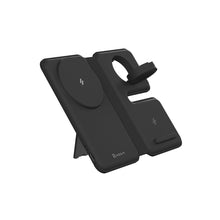 將圖片載入圖庫檢視器 [iPhone 17 優惠組合] M301 Qi2 三合一磁吸充電盤 搭配 P3 USB-C 33W迷你快充電源供應器

