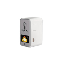 將圖片載入圖庫檢視器 T100D 100W 數顯型旅行萬用電源供應器 搭配 VIONTA T1S 自帶線固態式行動電源
