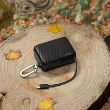 將圖片載入圖庫檢視器 [新品上市] VIONTA T1 旅行用自帶線行動電源 + EVE II 飛機用藍牙音訊收發器
