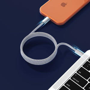 [新品上市] iLinio C100 USB-C 100W 磁吸充電線 (一組二入)