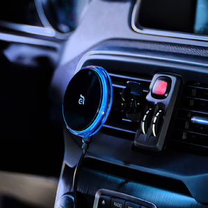 OMNIA CX1 - LED炫光藍車用磁吸充電器