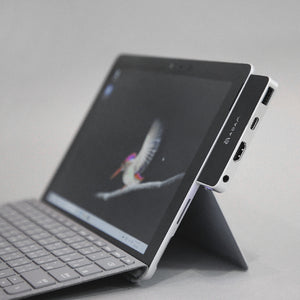 CASA Hub S4 USB−C 四合一 Microsoft Surface Go 集線器 黑銀