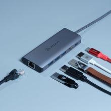 將圖片載入圖庫檢視器 CASA Hub A01s USB-C 4K 六合一集線器 + PeAk II Ultra HD 4K 60Hz HDMI 高速影音傳輸線 2M
