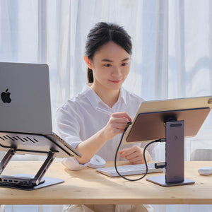 Mag M Pro 磁吸支架集線器 +PeAk II Ultra HD 4K 60Hz HDMI 高速影音傳輸線 2M
