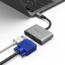 將圖片載入圖庫檢視器 CASA Hub VH1 USB 3.1 Type−C 轉 VGA−HDMI 二合一顯示轉接器
