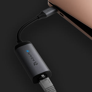 CASA e1 USB Type-C 公 對 Gigabit 高速乙太網路轉接器