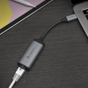 CASA e1 USB Type-C 公 對 Gigabit 高速乙太網路轉接器